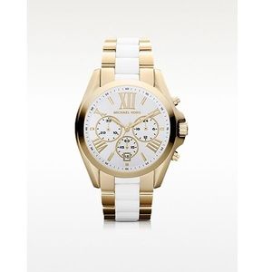 Michael Kors Bradshaw Chronograph White Two-tone